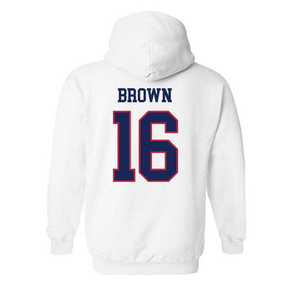 Arizona - NCAA Women's Soccer : Maia Brown - Classic Shersey Hooded Sweatshirt-1