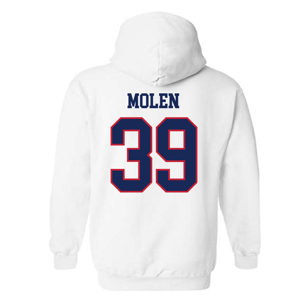 Arizona - NCAA Football : Broden Molen - Classic Shersey Hooded Sweatshirt-1