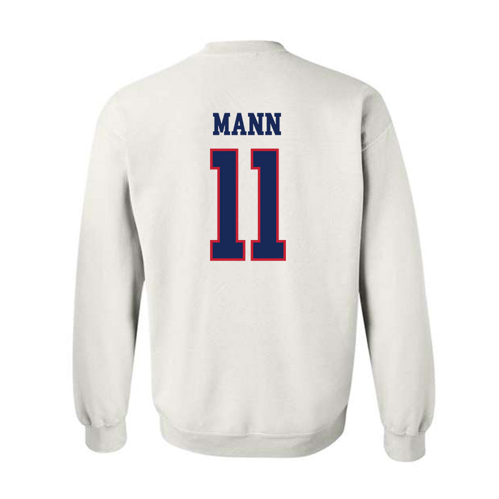 Arizona - NCAA Football : Jabari Mann - Classic Shersey Crewneck Sweatshirt-1