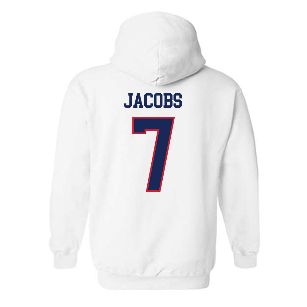 Arizona - NCAA Baseball : Andrew Jacobs - Classic Shersey Hooded Sweatshirt-1