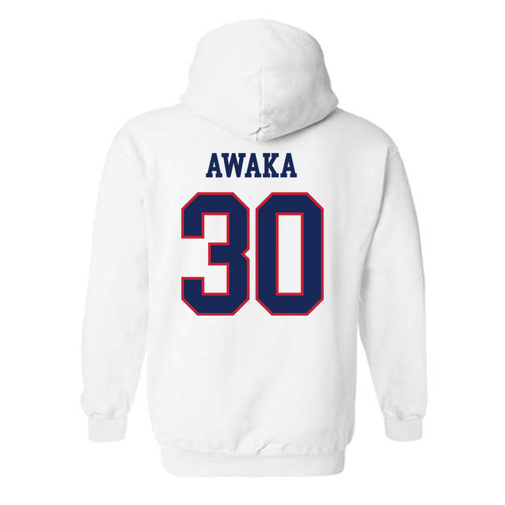 Arizona - NCAA Men's Basketball : Tobe Awaka - Classic Shersey Hooded Sweatshirt-1
