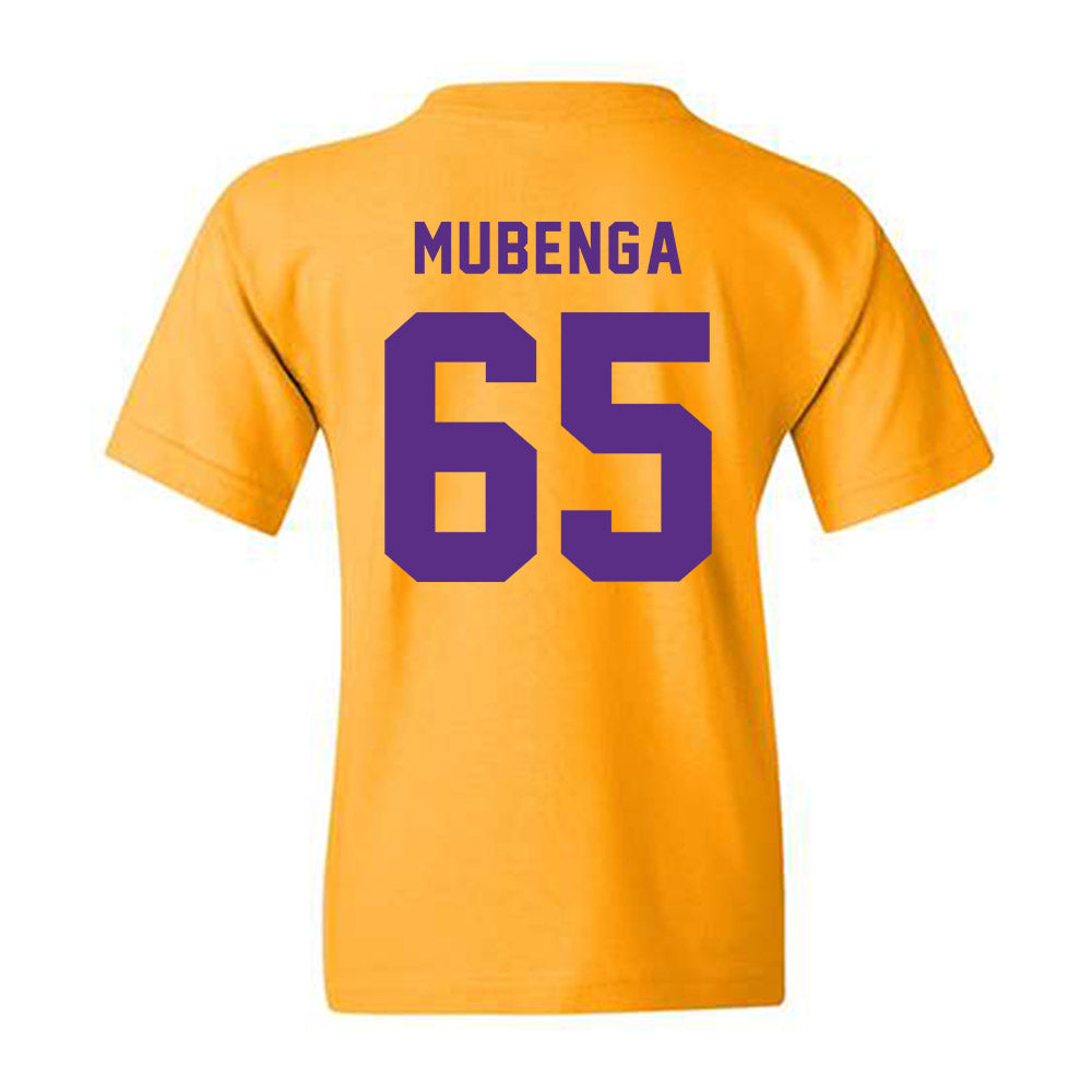 LSU - NCAA Football : Paul Mubenga - Classic Shersey Youth T-Shirt-1