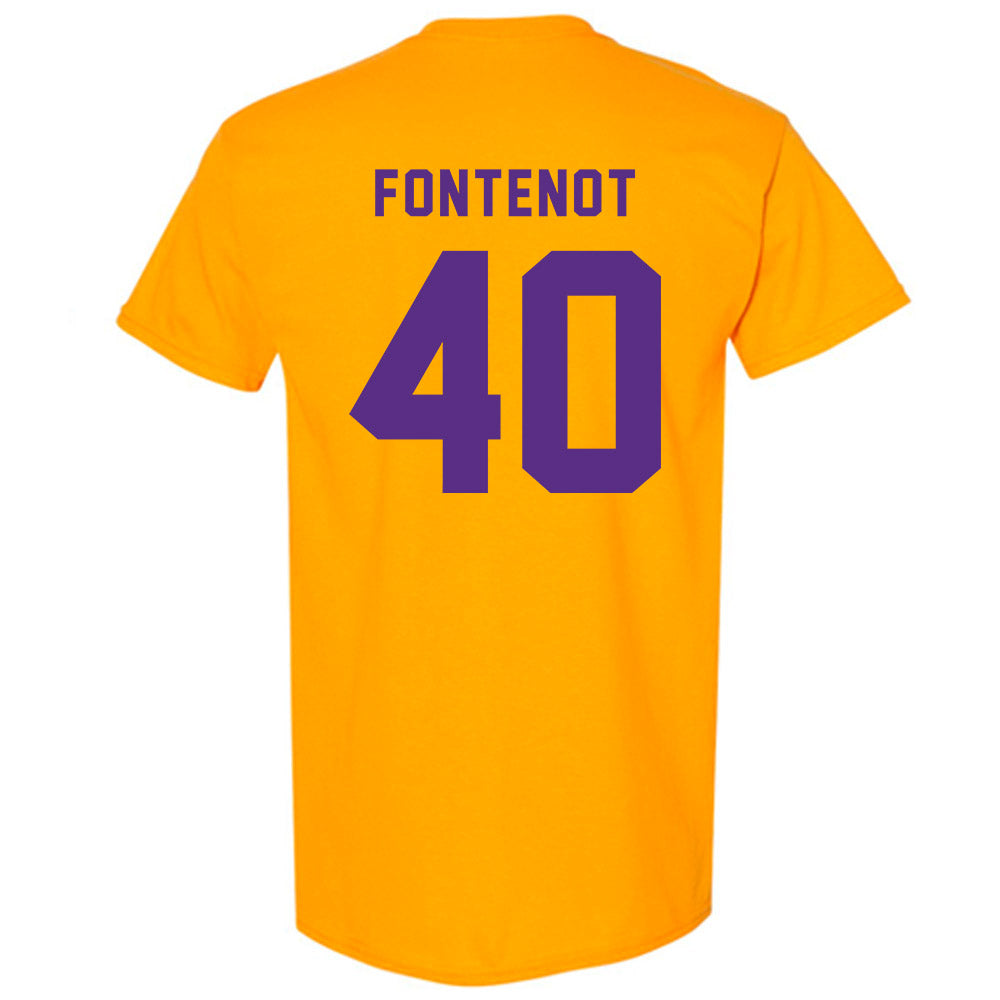 LSU - NCAA Baseball : Grant Fontenot - Classic Shersey T-Shirt-1