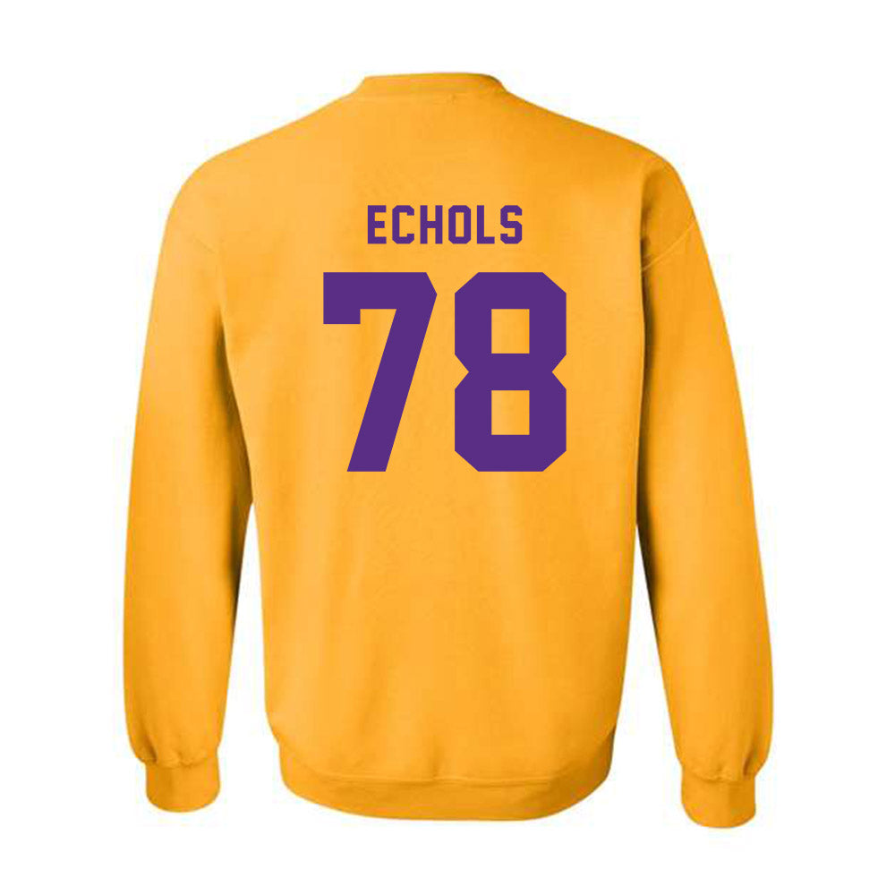 LSU - NCAA Football : Coen Echols - Classic Shersey Crewneck Sweatshirt-1