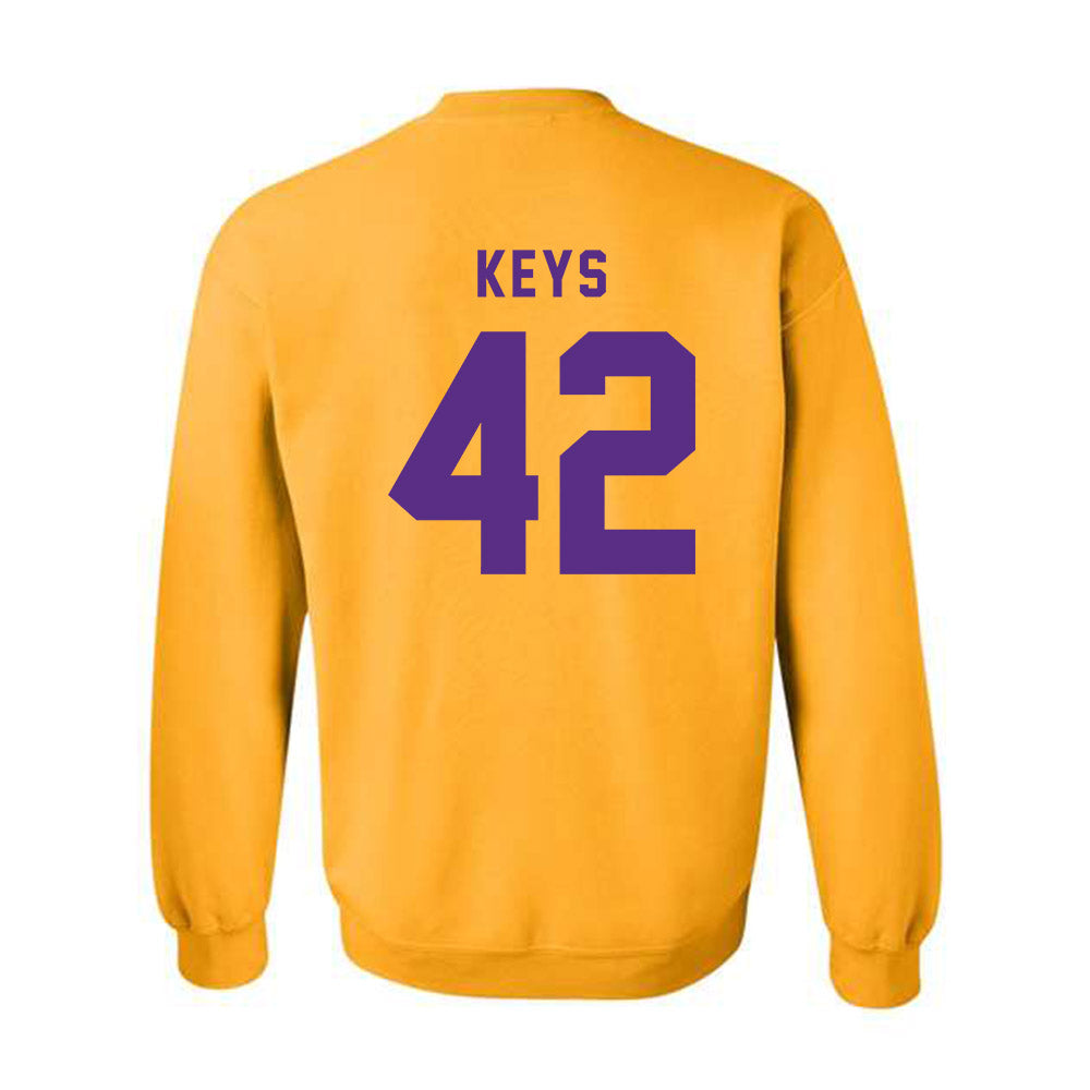 LSU - NCAA Football : Davhon Keys - Classic Shersey Crewneck Sweatshirt-1