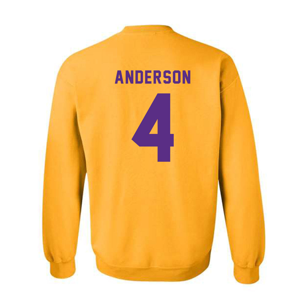 LSU - NCAA Football : Nic Anderson - Classic Shersey Crewneck Sweatshirt-1