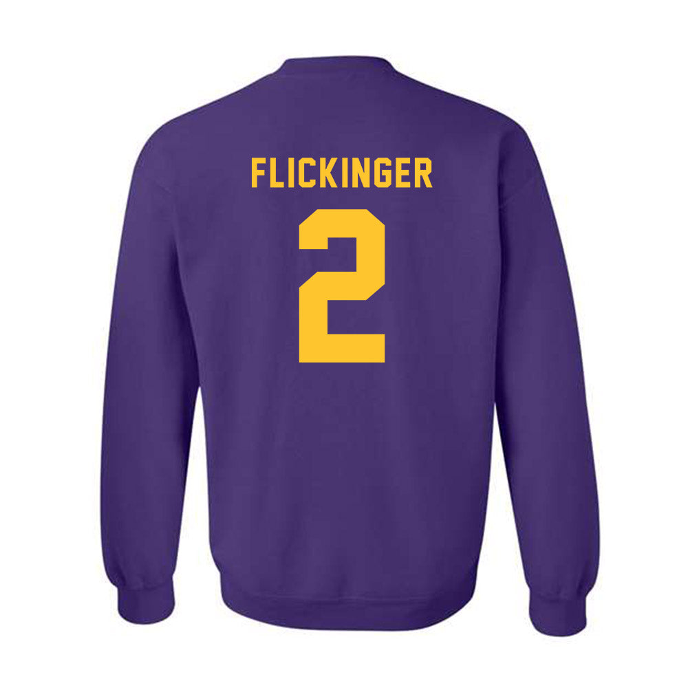 LSU - NCAA Women's Volleyball : Paige Flickinger - Classic Shersey Crewneck Sweatshirt-1