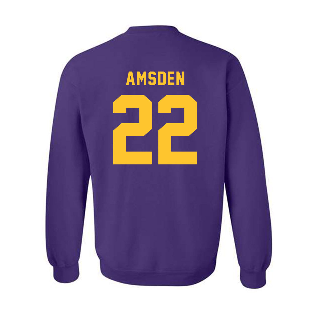 LSU - NCAA Women's Soccer : Ava Amsden - Classic Shersey Crewneck Sweatshirt-1