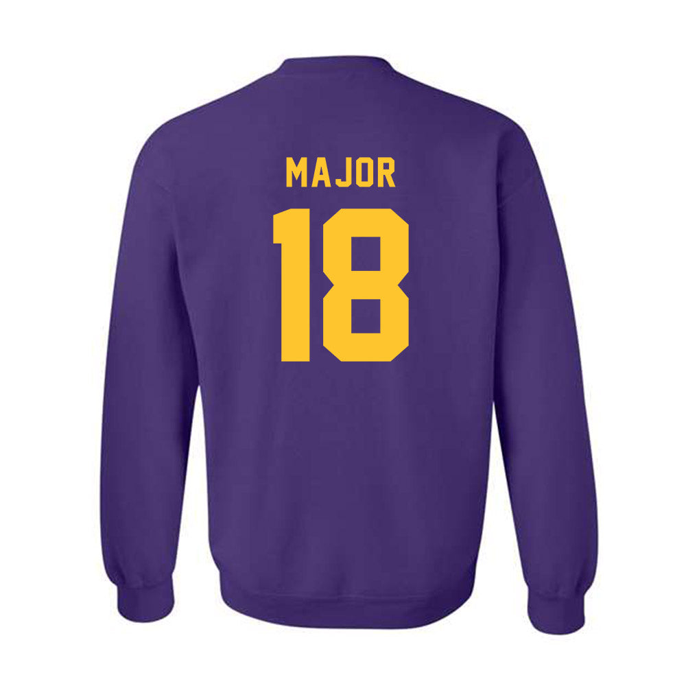 LSU - NCAA Women's Soccer : Kelsey Major - Classic Shersey Crewneck Sweatshirt-1