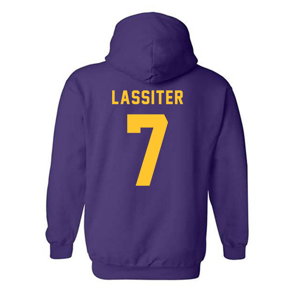 LSU - NCAA Softball : Jalia Lassiter - Classic Shersey Hooded Sweatshirt-1