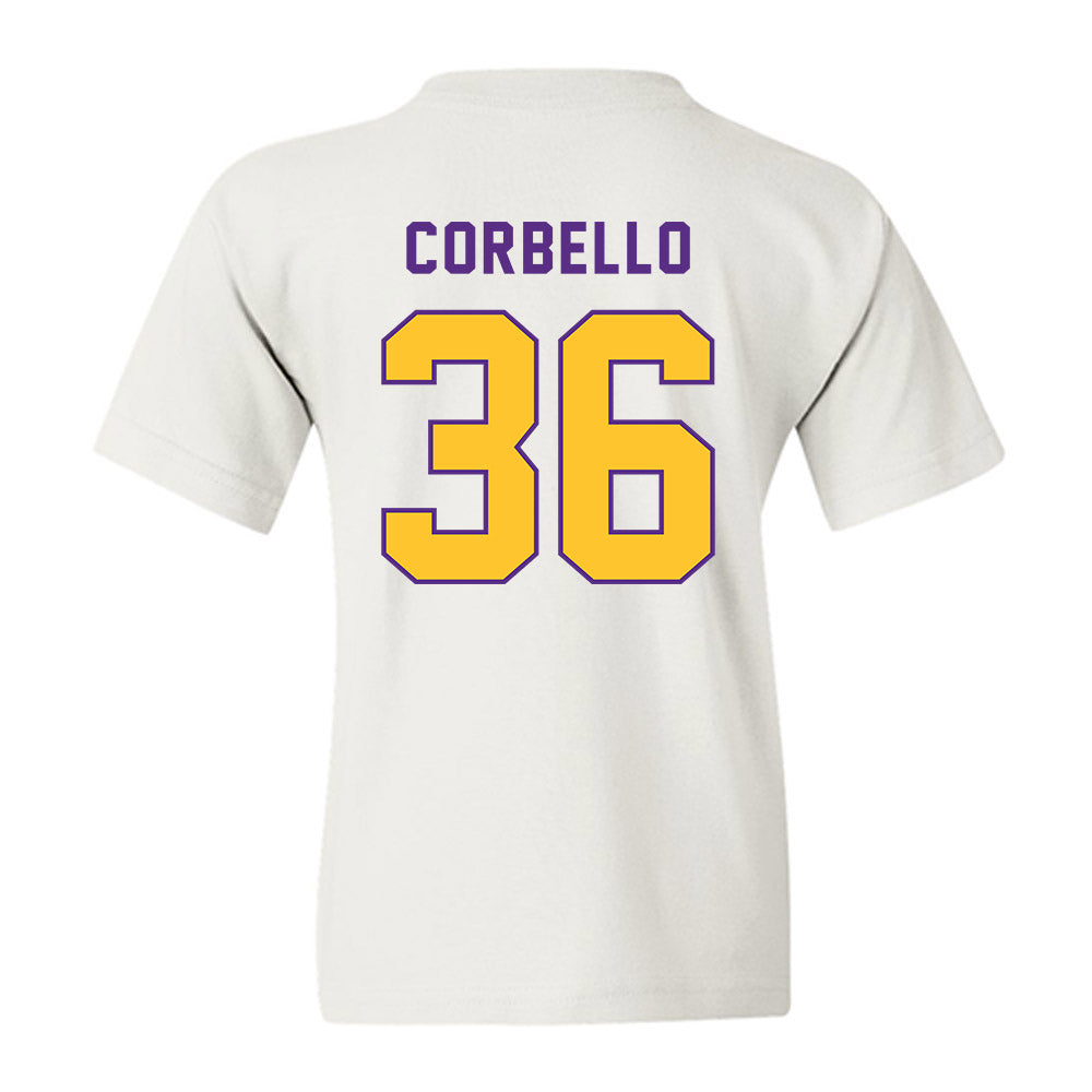 LSU - NCAA Football : Aidan Corbello - Classic Shersey Youth T-Shirt-1