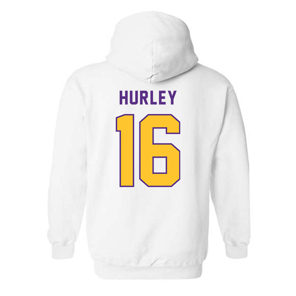 LSU - NCAA Football : Colin Hurley - Classic Shersey Hooded Sweatshirt-1