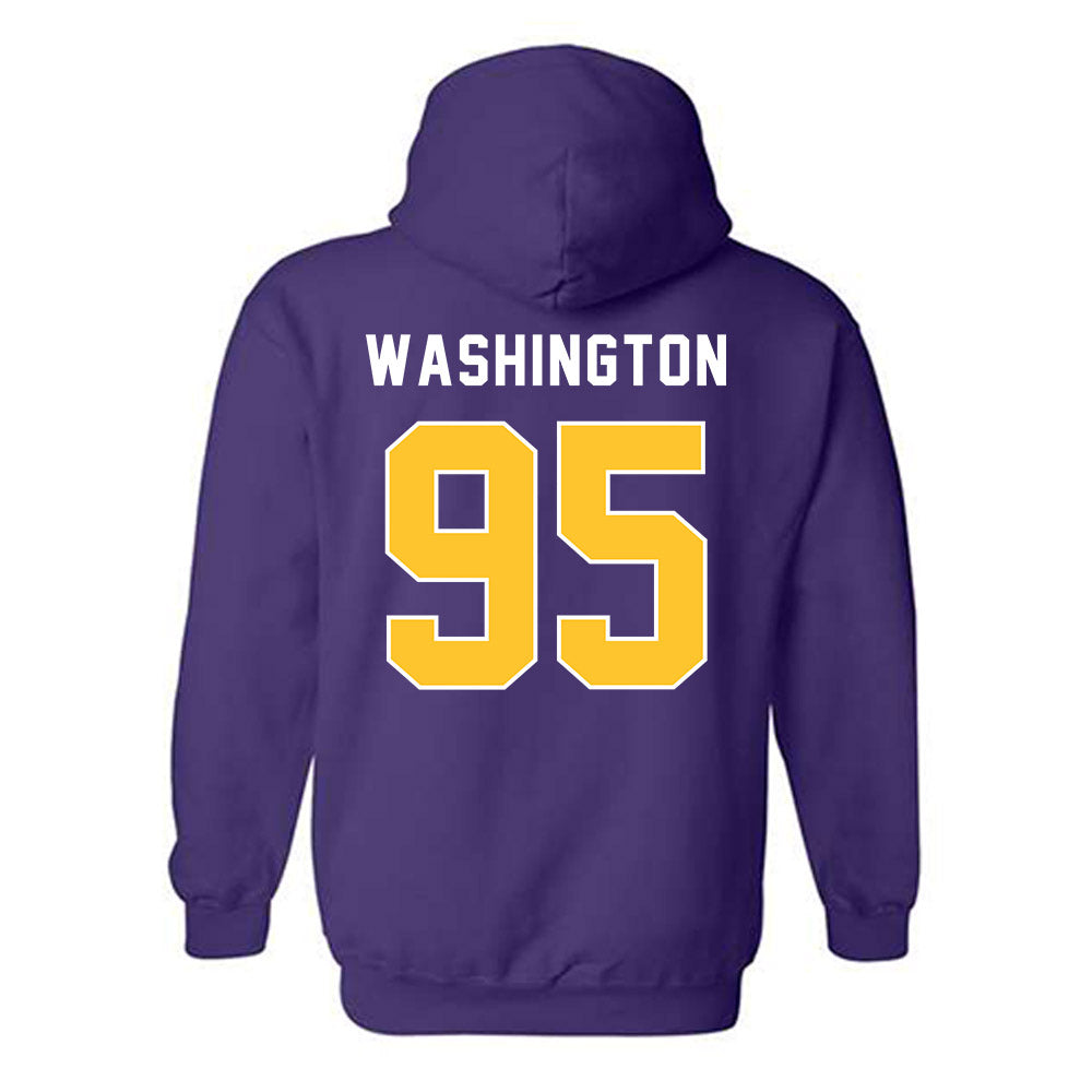 LSU - NCAA Football : Shone Washington - Classic Shersey Hooded Sweatshirt-1