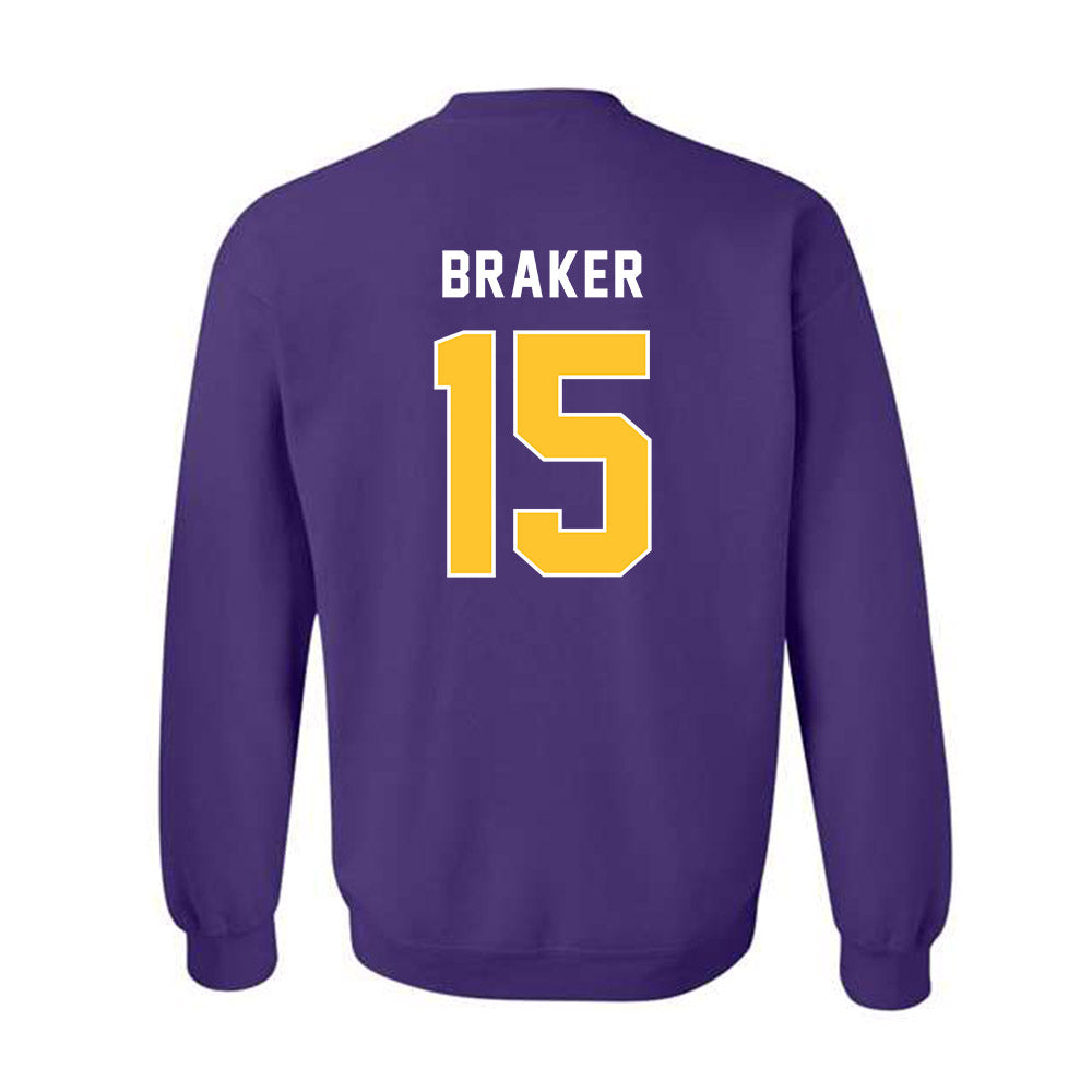 LSU - NCAA Football : Jaiden Braker - Classic Shersey Crewneck Sweatshirt-1
