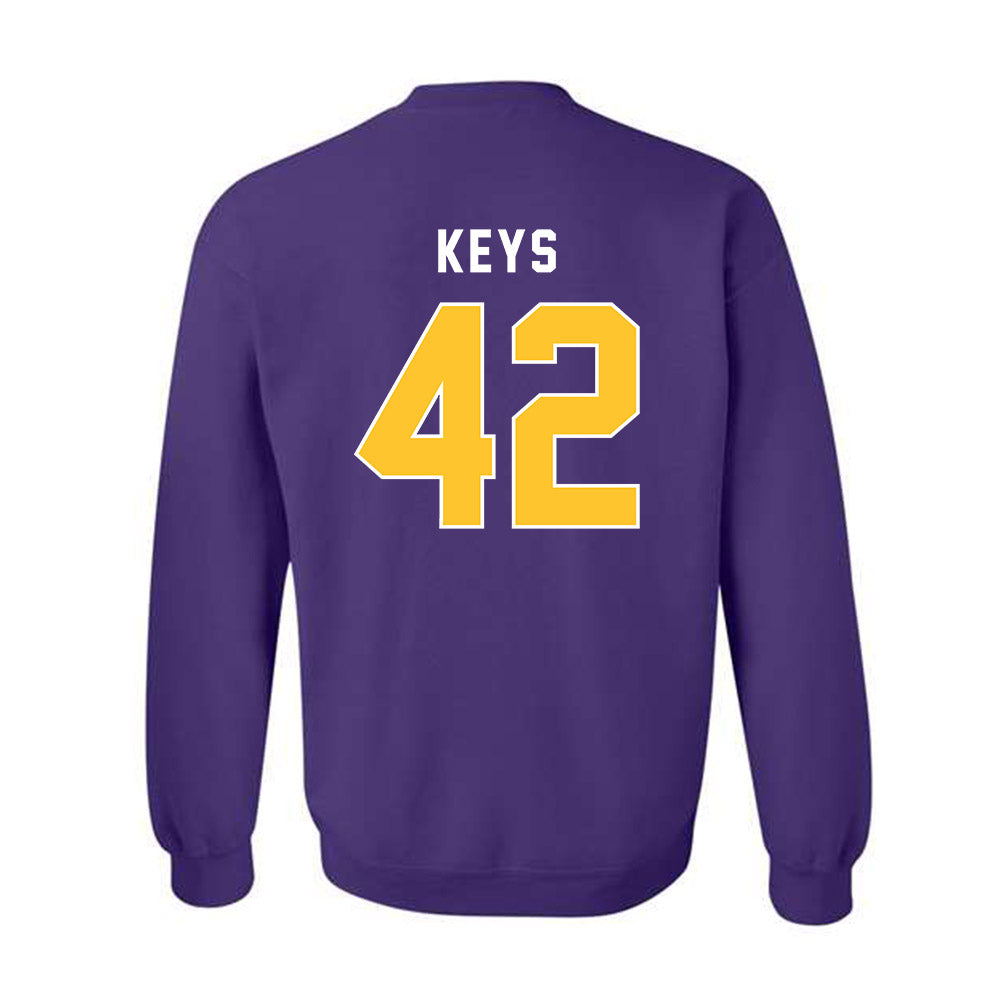 LSU - NCAA Football : Davhon Keys - Classic Shersey Crewneck Sweatshirt-1