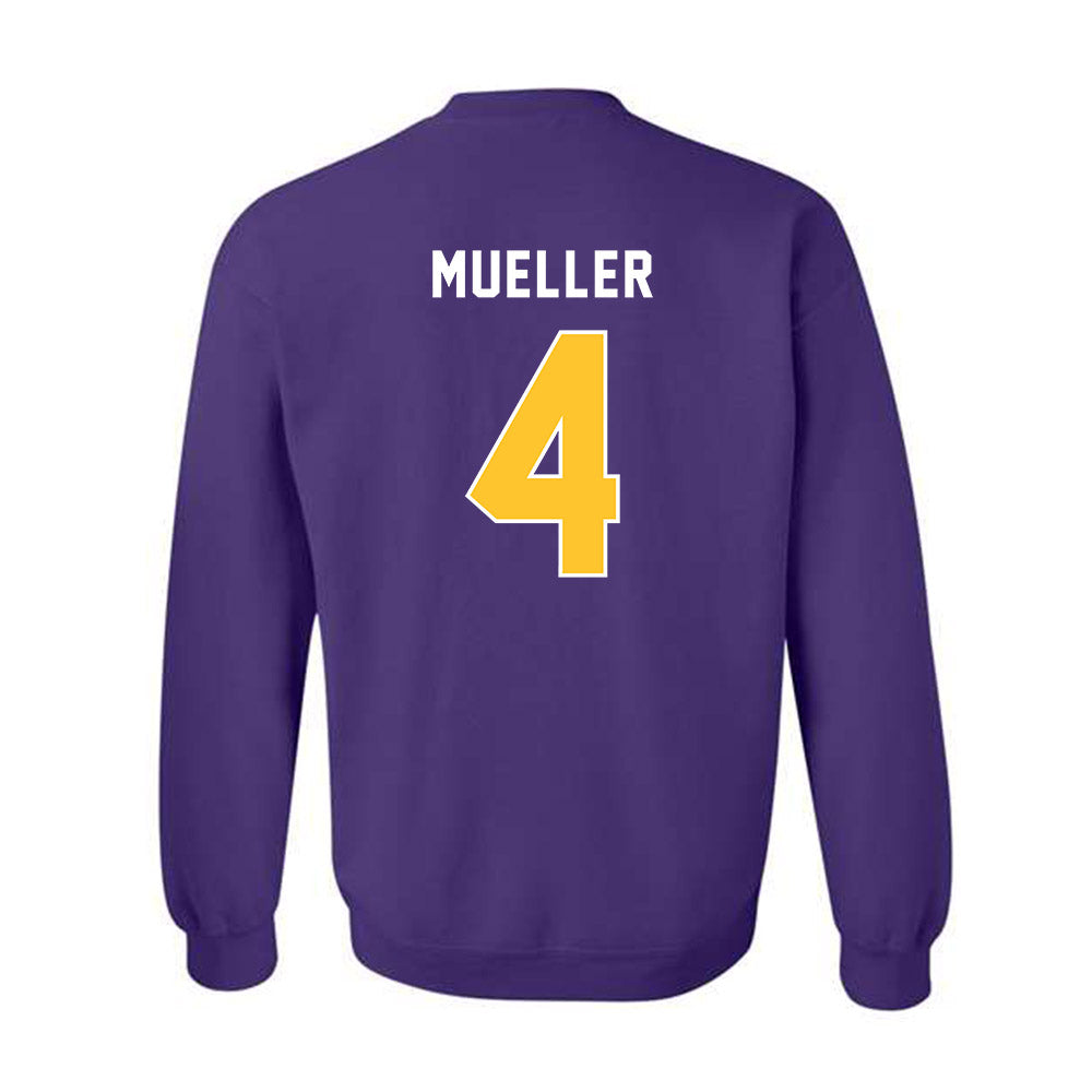 LSU - NCAA Beach Volleyball : Kylie Mueller - Classic Shersey Crewneck Sweatshirt-1
