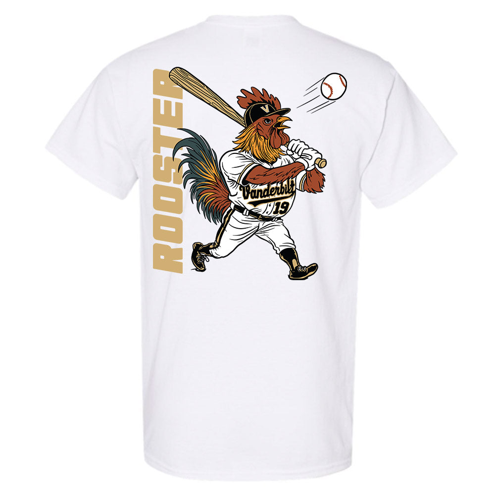 Vanderbilt - NCAA Baseball : Rustan Rigdon - Graphic Tee T-Shirt-1