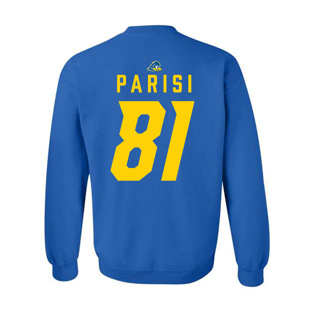 Delaware - NCAA Football : Dan Parisi - Generic Shersey Crewneck Sweatshirt-1