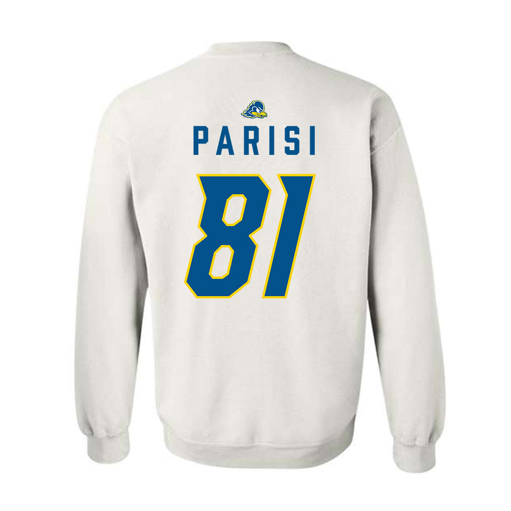 Delaware - NCAA Football : Dan Parisi - Stay Locked Crewneck Sweatshirt-1