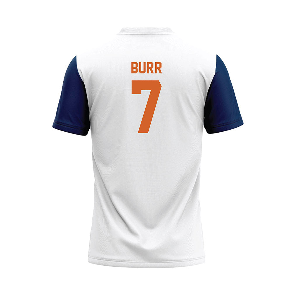 Wheaton IL - NCAA Baseball : Tyler Burr - White Baseball Jersey-1