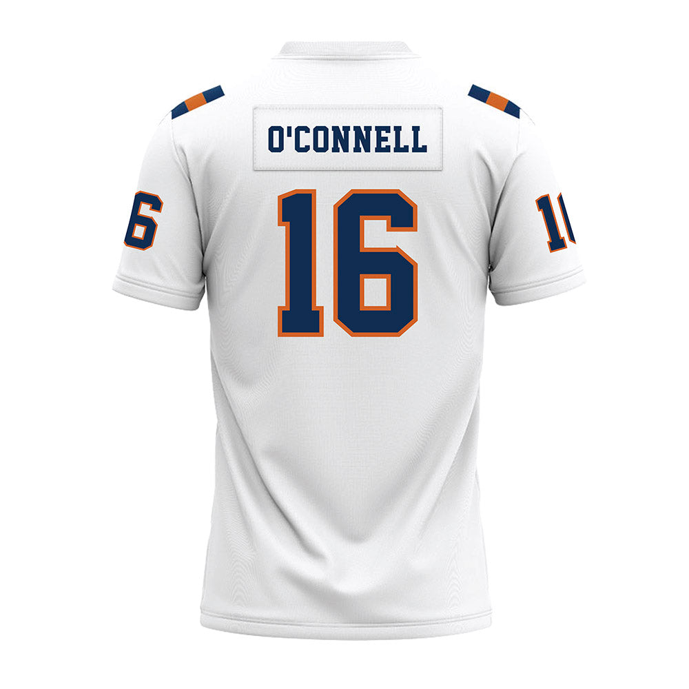 Wheaton IL - NCAA Football : Seamus O'Connell - White Premium Football Jersey-1