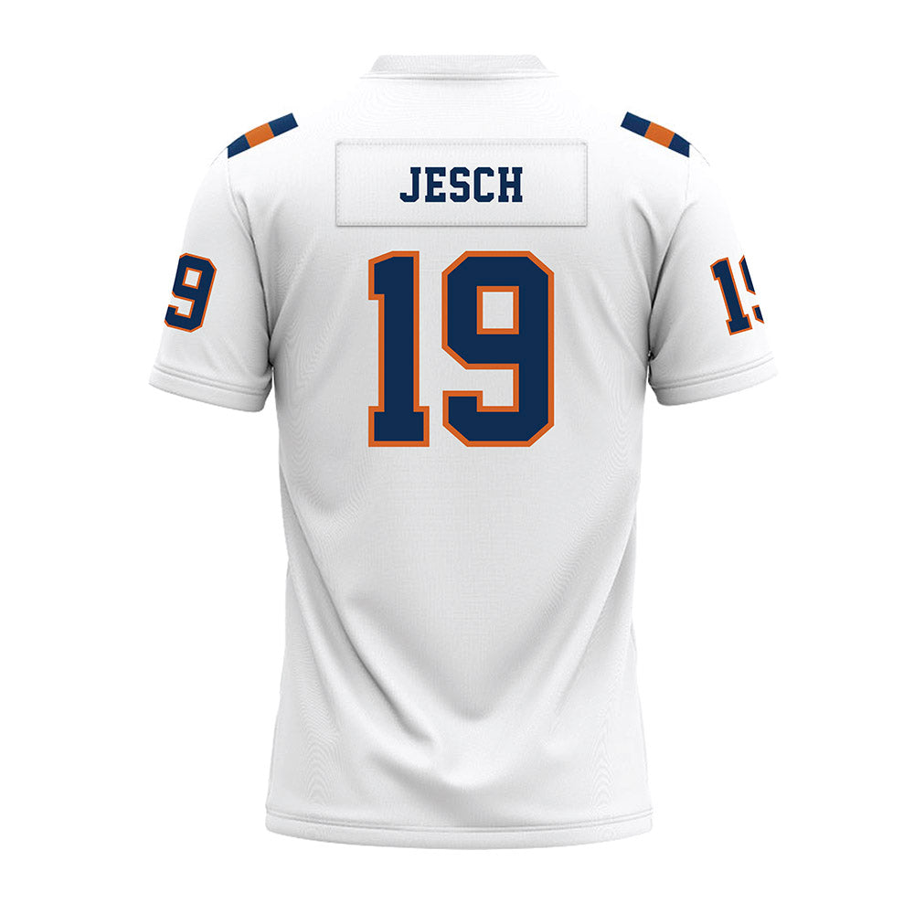 Wheaton IL - NCAA Football : Mateo Jesch - White Premium Football Jersey-1