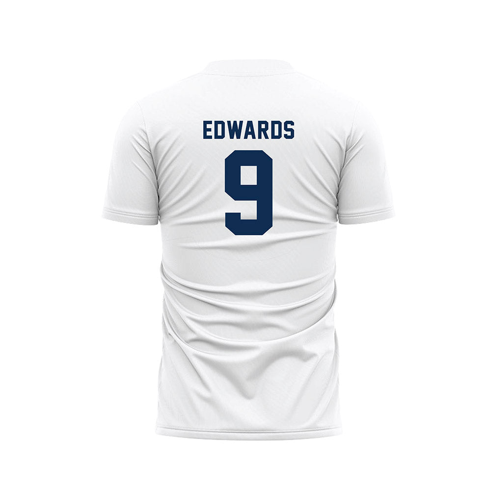 Wheaton IL - NCAA Women's Soccer : Abi Edwards - White Soccer Jersey-1