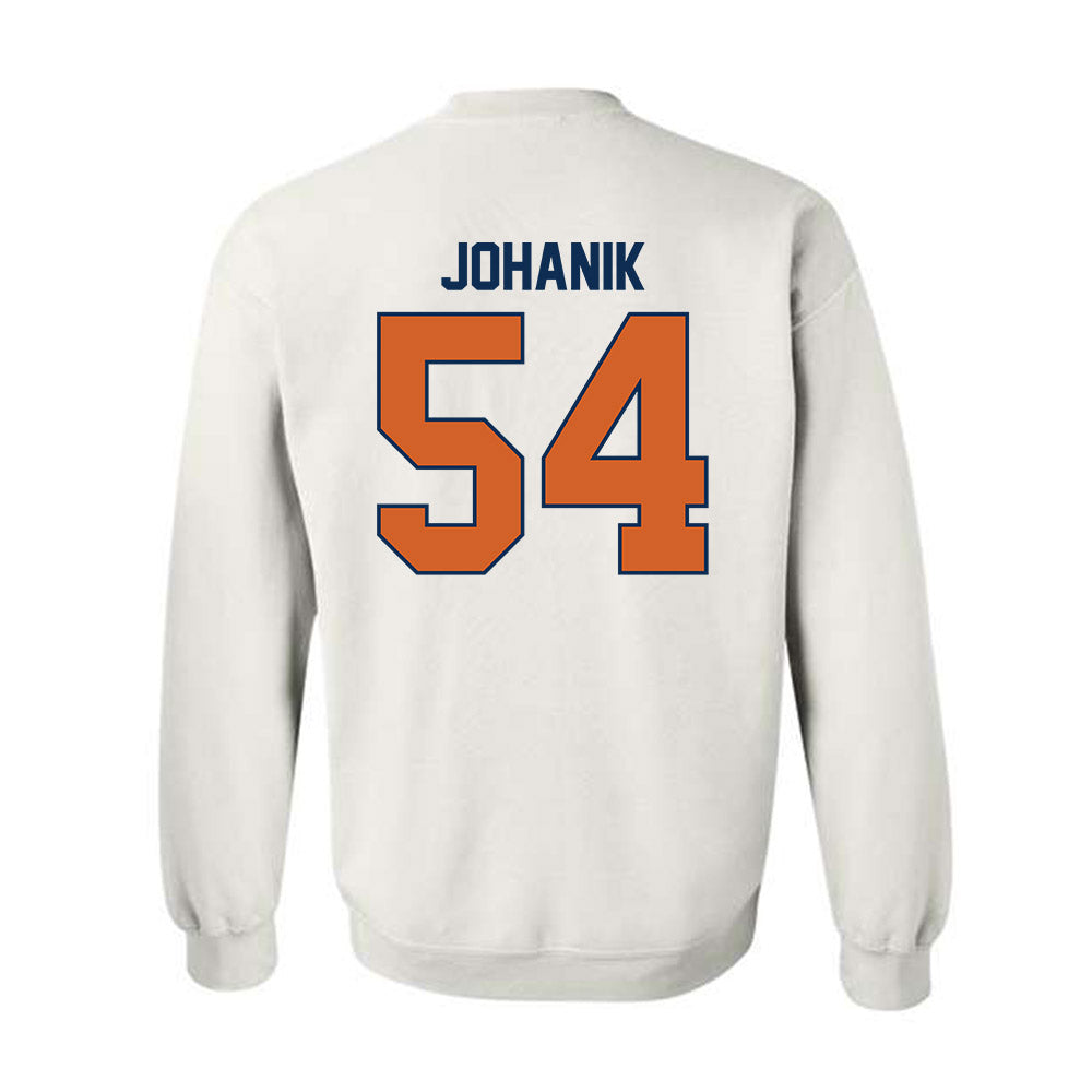 Wheaton IL - NCAA Football : Peter Johanik - Classic Shersey Crewneck Sweatshirt-1
