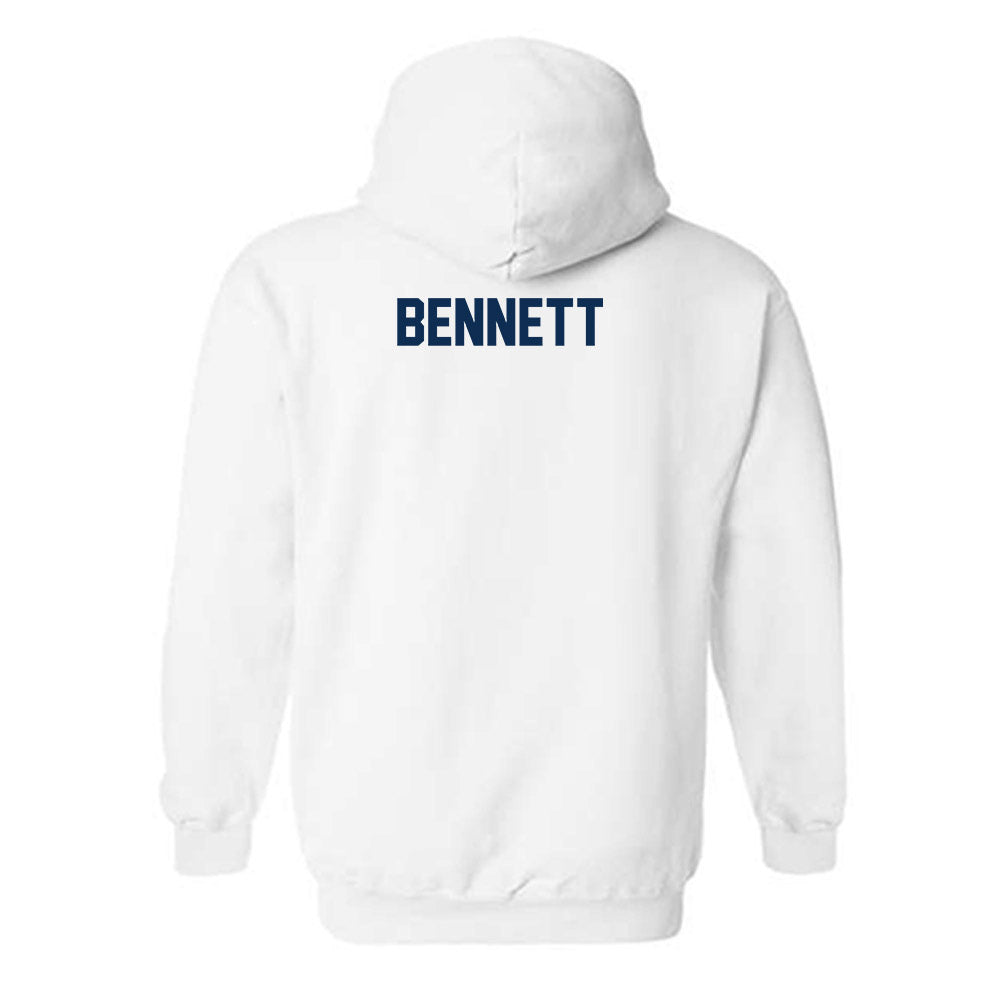 Wheaton IL - NCAA Men's Swimming & Diving : Blaine Bennett - Classic Shersey Hooded Sweatshirt-1