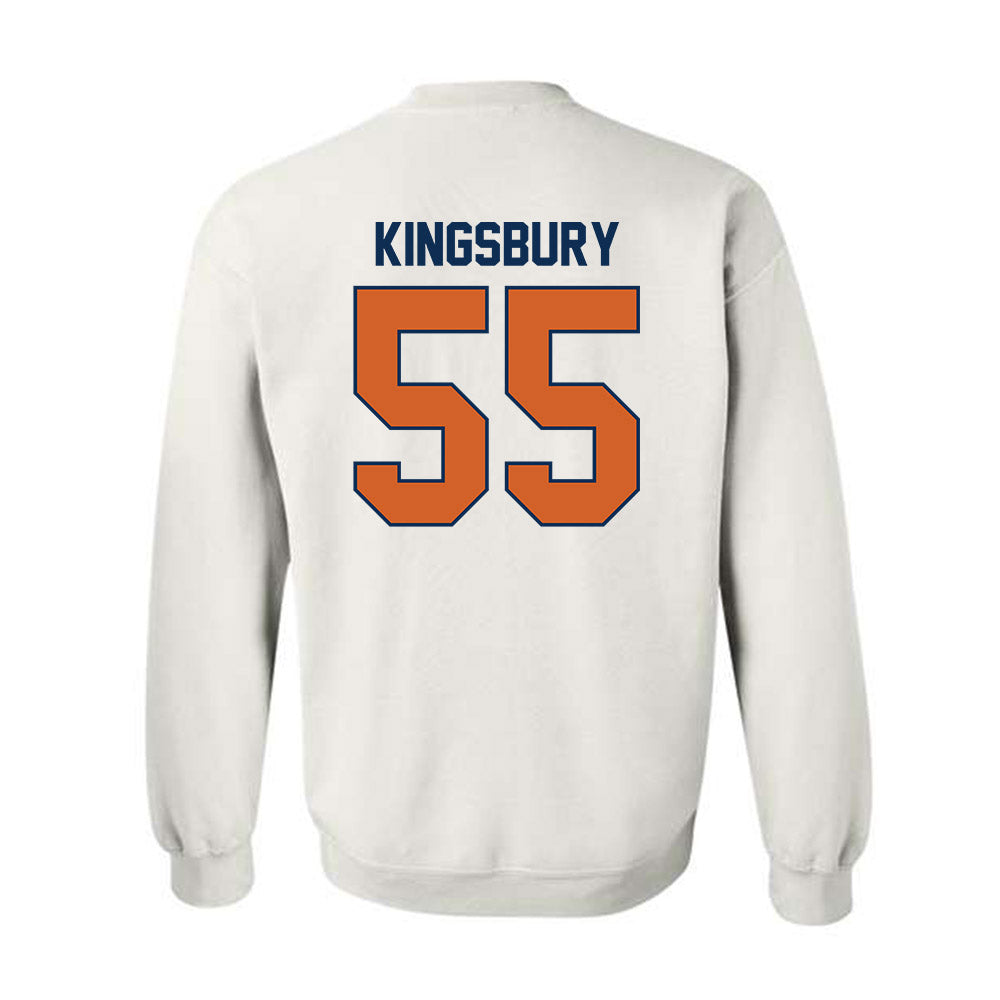 Wheaton IL - NCAA Football : Max Kingsbury - Classic Shersey Crewneck Sweatshirt-1