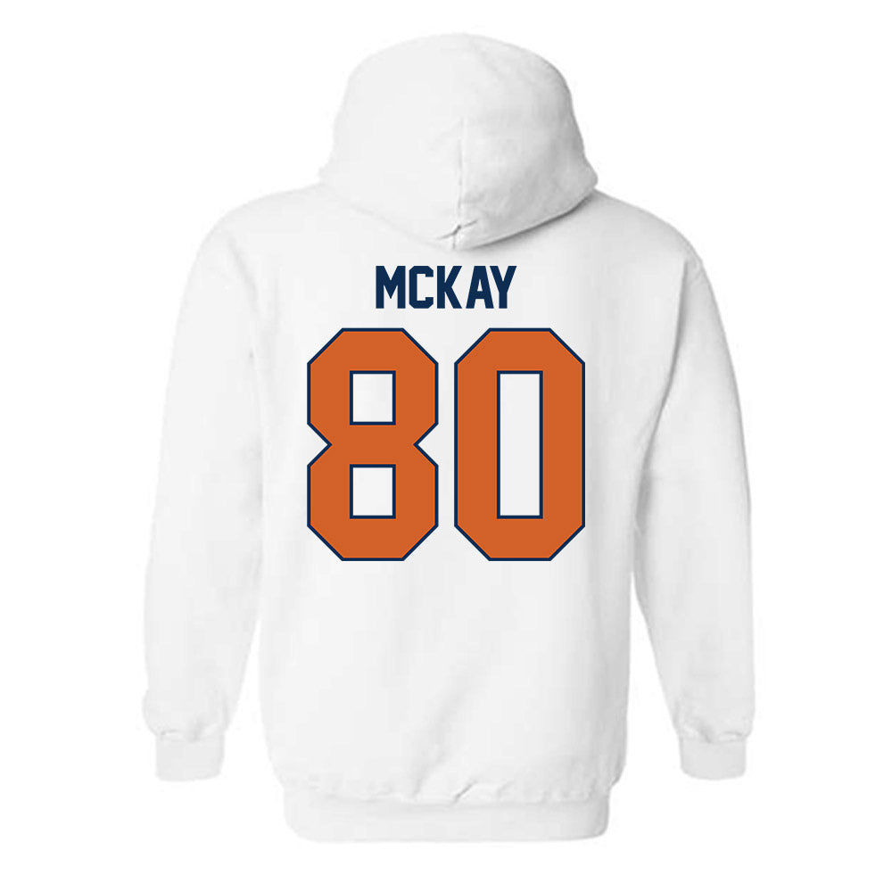 Wheaton IL - NCAA Football : Andrew McKay - Classic Shersey Hooded Sweatshirt-1
