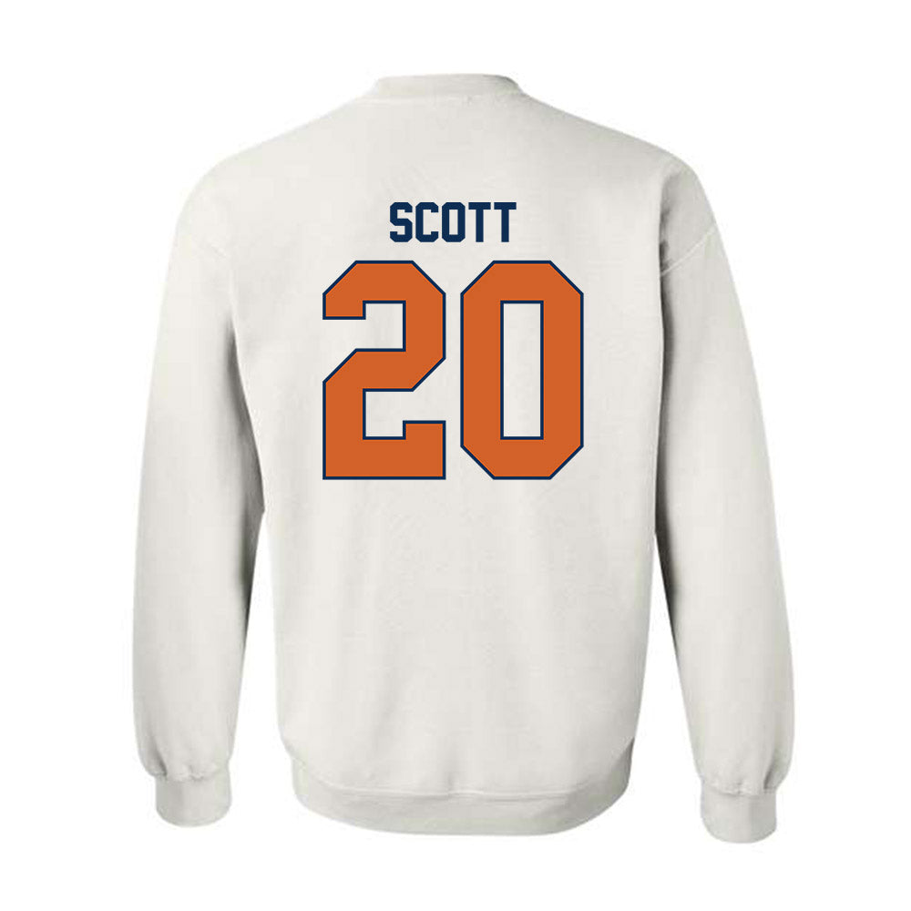 Wheaton IL - NCAA Baseball : James Scott - Classic Shersey Crewneck Sweatshirt-1