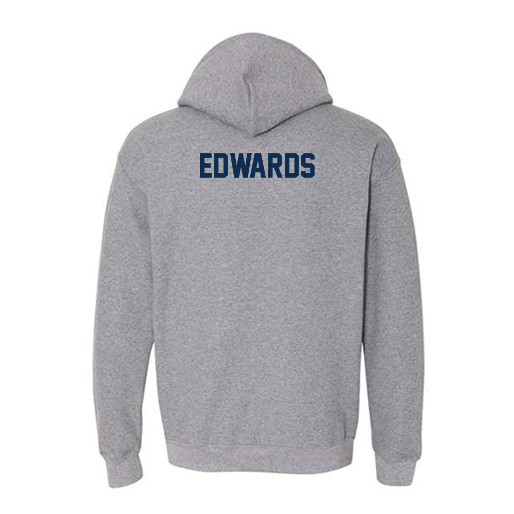 Wheaton IL - NCAA Men's Swimming & Diving : Lucas Edwards - Classic Shersey Hooded Sweatshirt-1