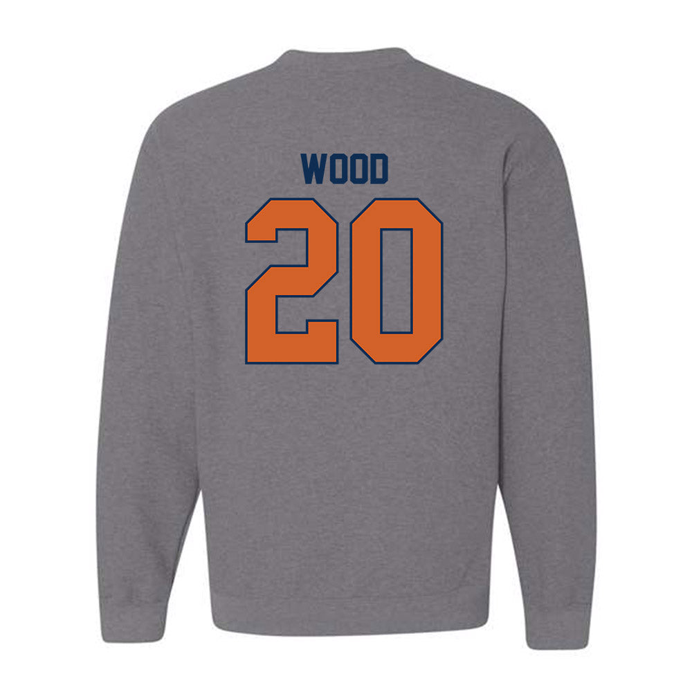 Wheaton IL - NCAA Men's Soccer : Connor Wood - Classic Shersey Crewneck Sweatshirt-1