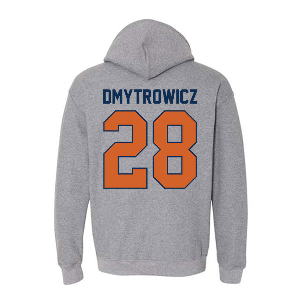 Wheaton IL - NCAA Baseball : Sean Dmytrowicz - Classic Shersey Hooded Sweatshirt-1