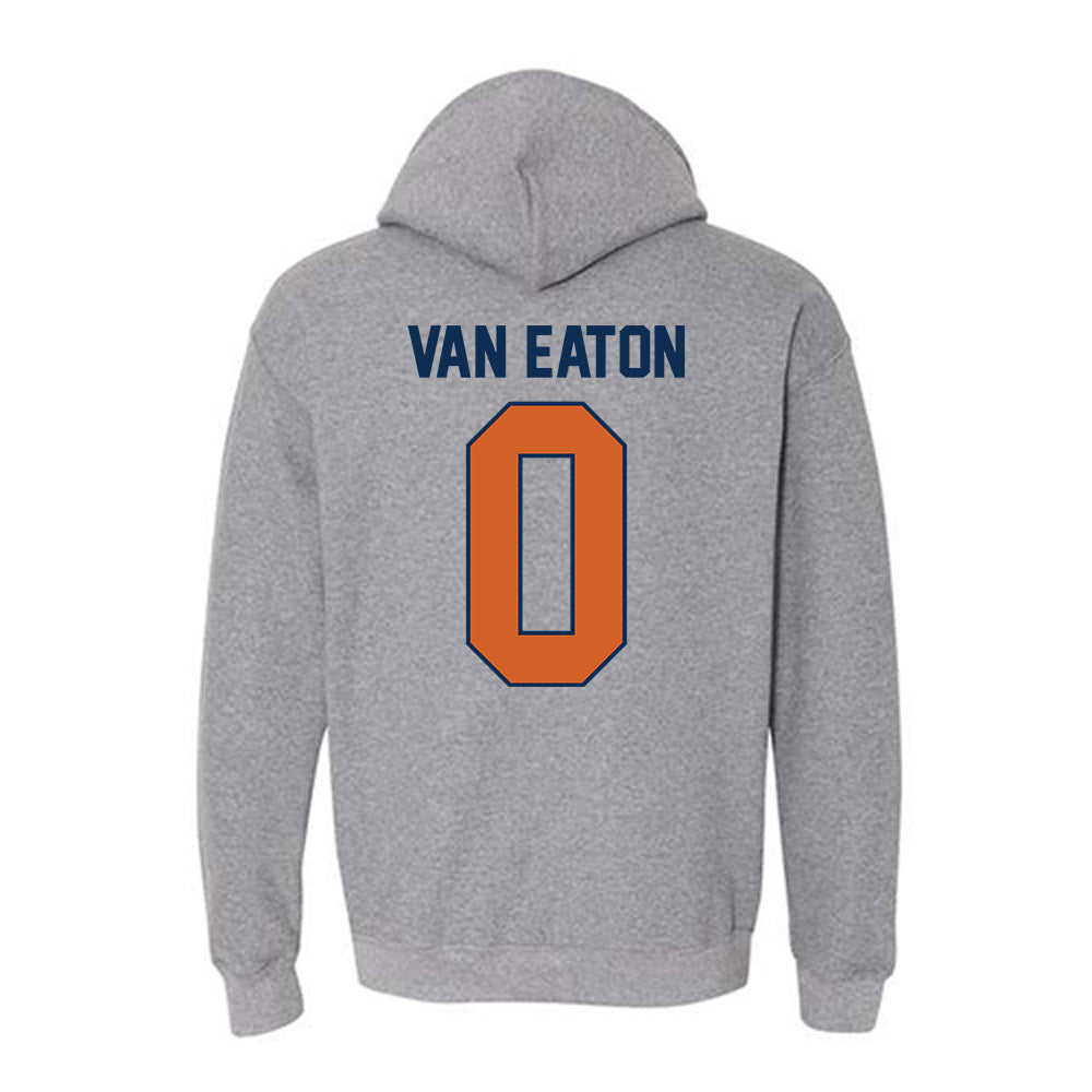 Wheaton IL - NCAA Men's Soccer : Oliver Van Eaton - Classic Shersey Hooded Sweatshirt-1