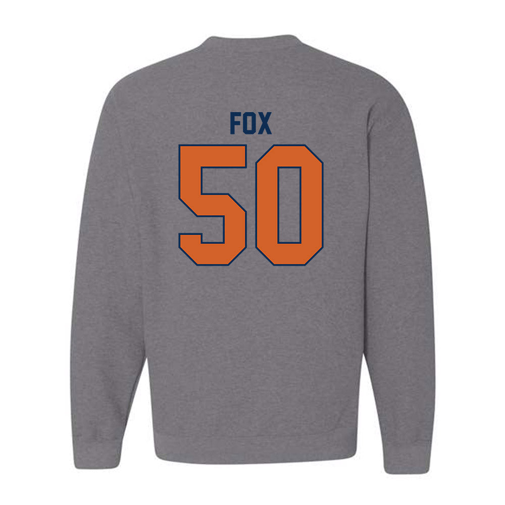 Wheaton IL - NCAA Football : Luke Fox - Classic Shersey Crewneck Sweatshirt-1