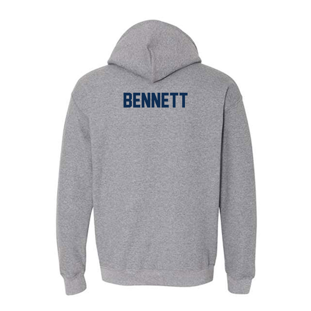 Wheaton IL - NCAA Men's Swimming & Diving : Blaine Bennett - Classic Shersey Hooded Sweatshirt-1