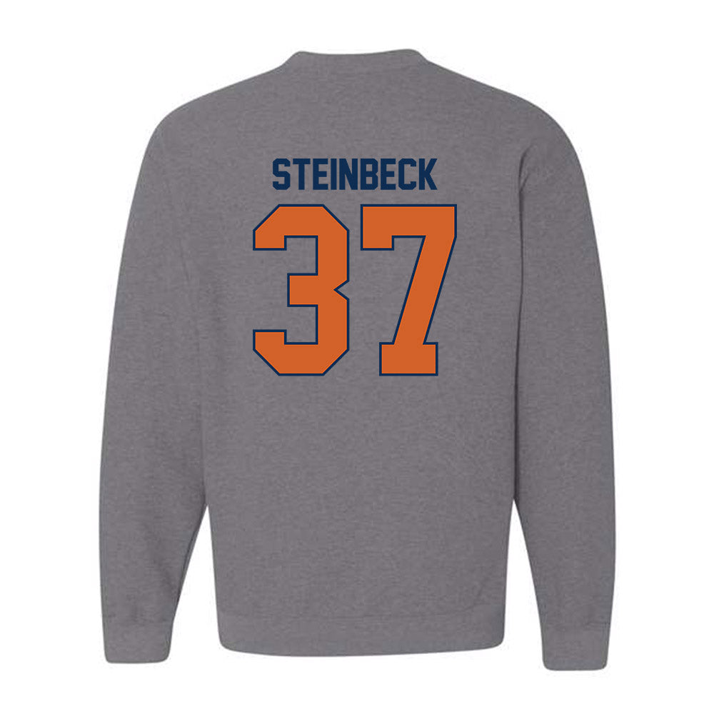 Wheaton IL - NCAA Football : Justin Steinbeck - Classic Shersey Crewneck Sweatshirt-1
