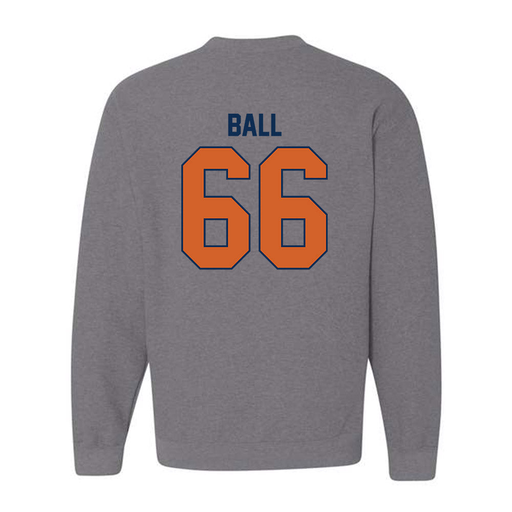 Wheaton IL - NCAA Football : Steven Ball - Classic Shersey Crewneck Sweatshirt-1