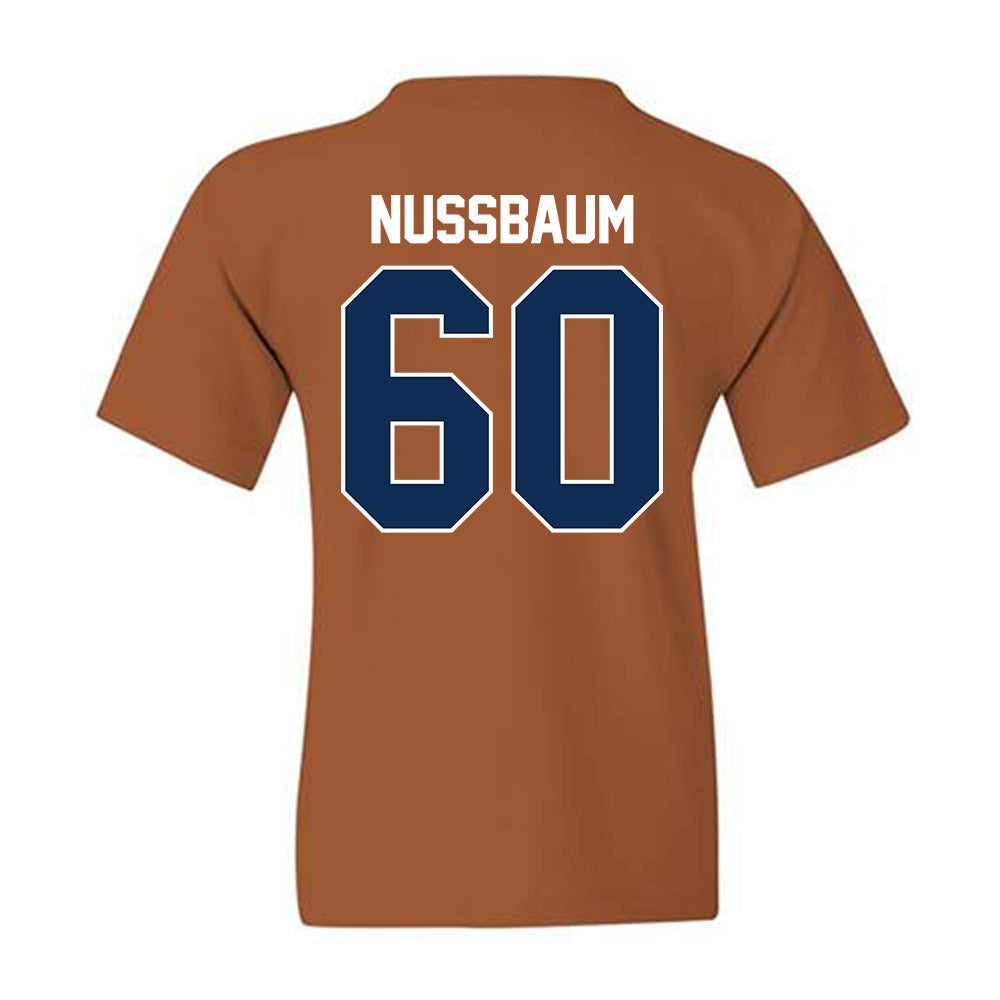 Wheaton IL - NCAA Football : David Nussbaum - Classic Shersey Youth T-Shirt-1