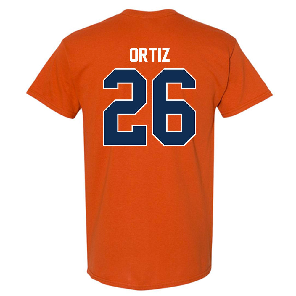 Wheaton IL - NCAA Baseball : Joshua Ortiz - Classic Shersey T-Shirt-1