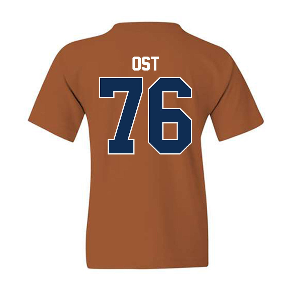 Wheaton IL - NCAA Football : Leo Ost - Classic Shersey Youth T-Shirt-1