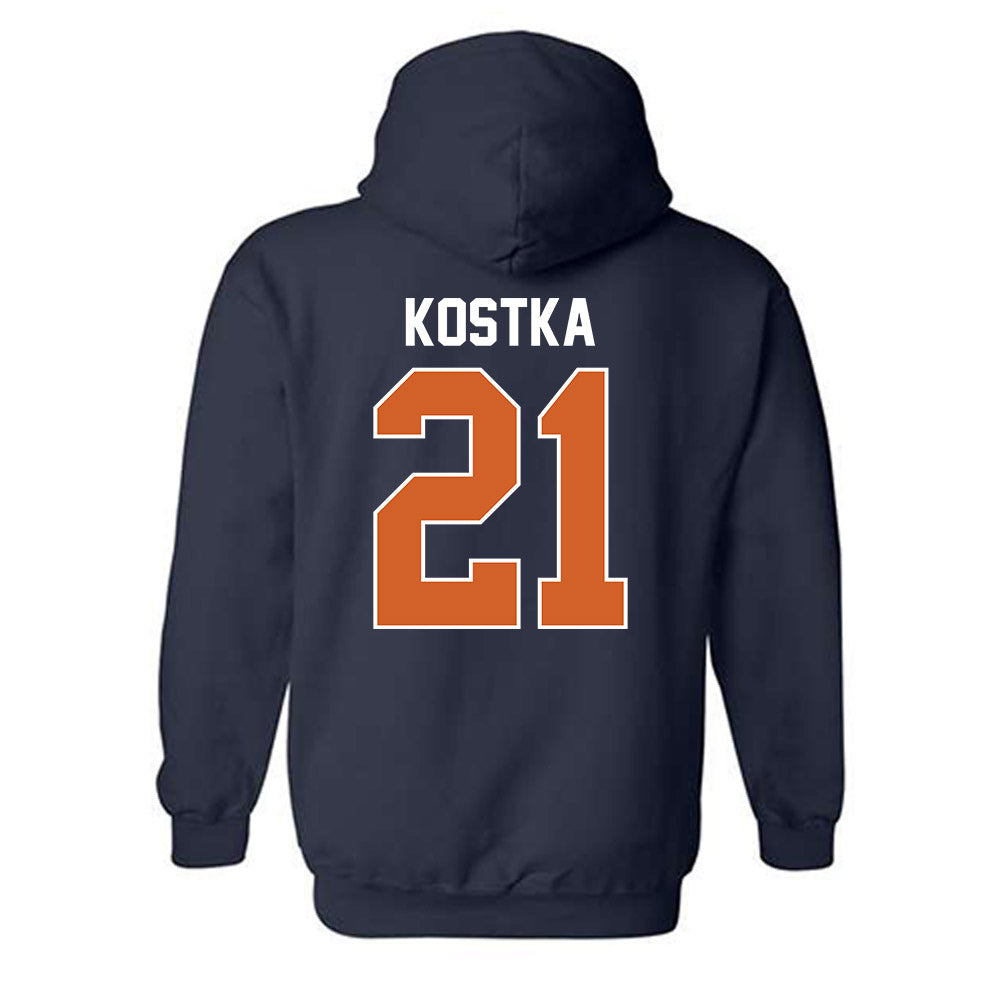 Wheaton IL - NCAA Women's Basketball : Chloe Kostka - Classic Shersey Hooded Sweatshirt-1