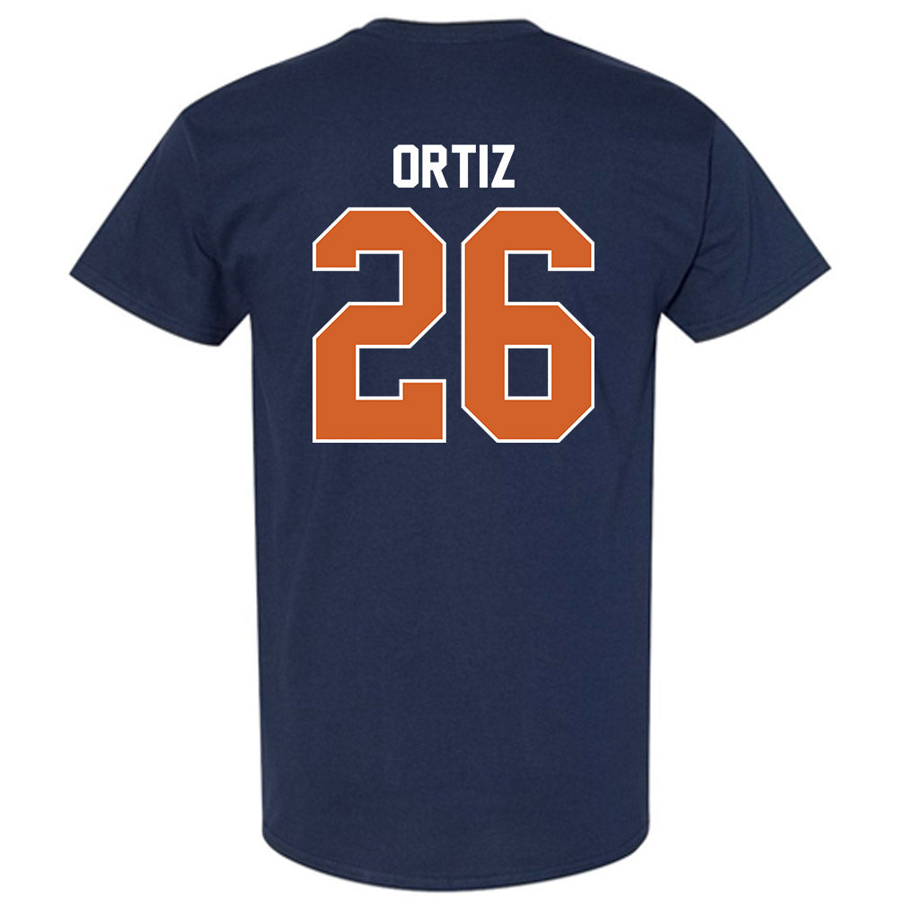 Wheaton IL - NCAA Baseball : Joshua Ortiz - Classic Shersey T-Shirt-1