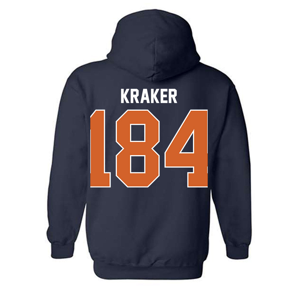 Wheaton IL - NCAA Wrestling : Jacob Kraker - Classic Shersey Hooded Sweatshirt-1