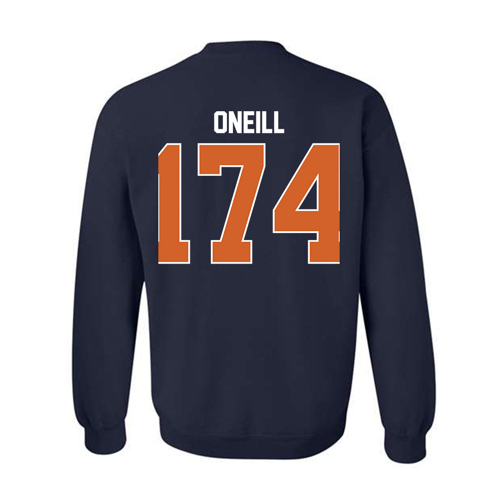 Wheaton IL - NCAA Wrestling : Elias ONeill - Classic Shersey Crewneck Sweatshirt-1