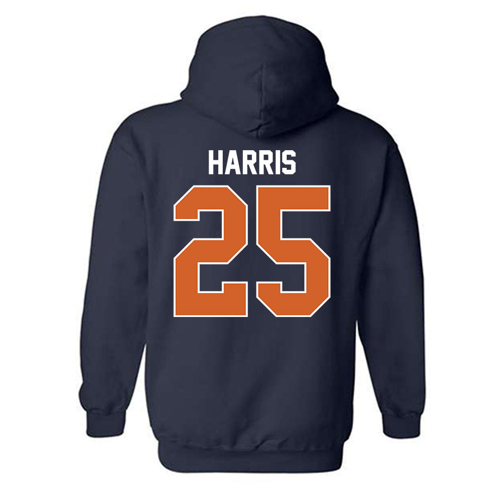 Wheaton IL - NCAA Women's Soccer : Leah Harris - Classic Shersey Hooded Sweatshirt-1