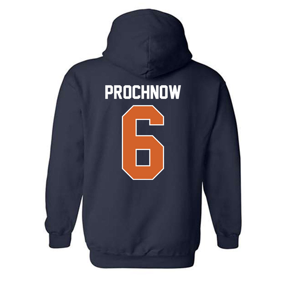Wheaton IL - NCAA Men's Soccer : Brody Prochnow - Classic Shersey Hooded Sweatshirt-1
