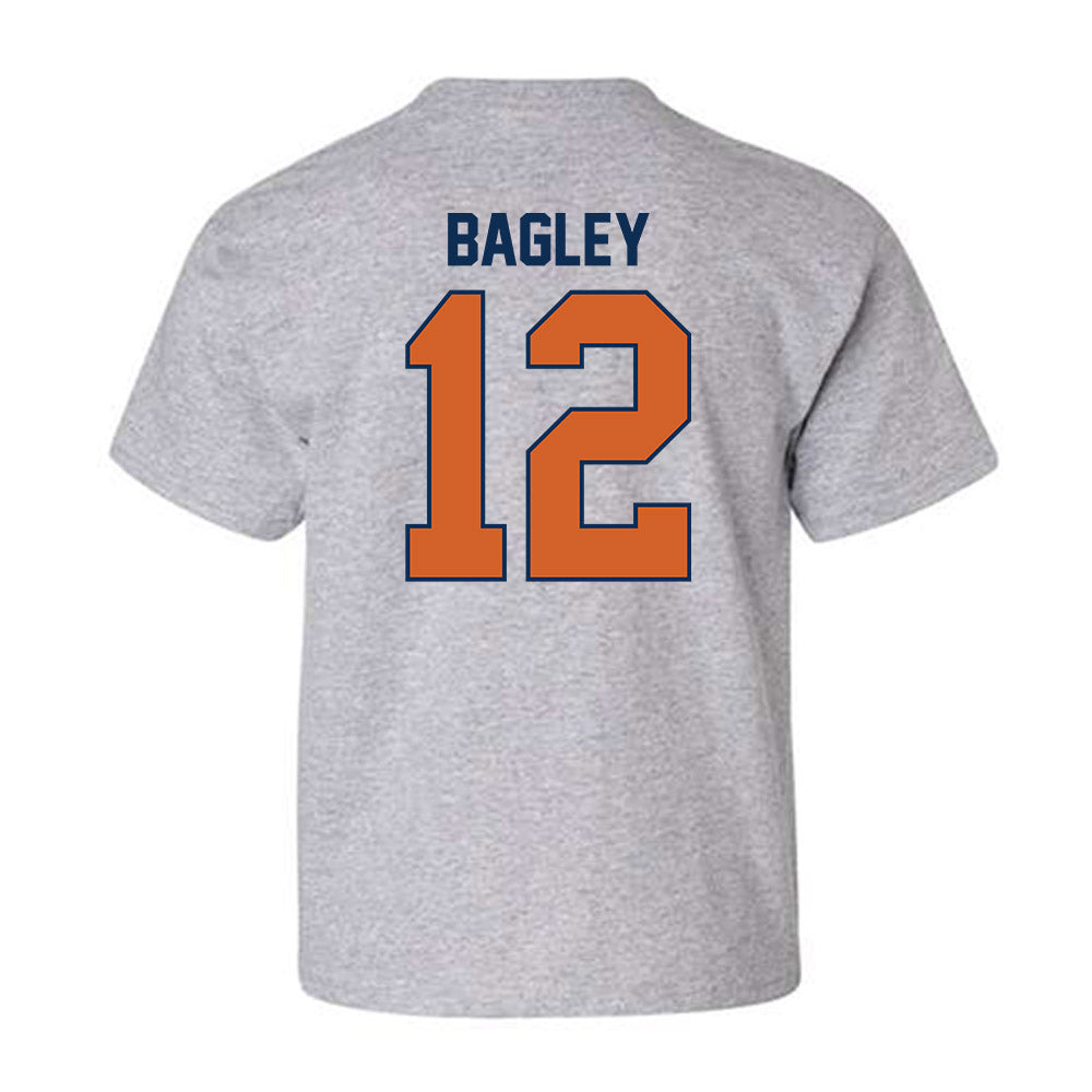 Wheaton IL - NCAA Baseball : Alex Bagley - Classic Shersey Youth T-Shirt-1